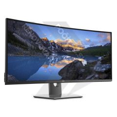 LCD Dell 38" U3818DW Curved; black/gray, Heavily used