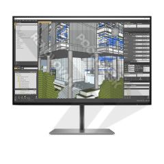 LCD HP 24" Z24n G3; black/silver
