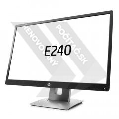 LCD HP EliteDisplay 24" E240; black/silver